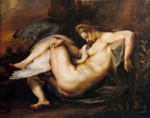 Leda and Swan -   Peter Paul Rubens Oil Painting