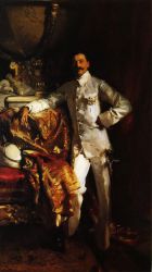 Sir Frank Swettenham II -   John Singer Sargent Oil Painting