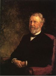 Albert G. Porter, Governor of Indiana - Theodore Clement Steele Oil Painting