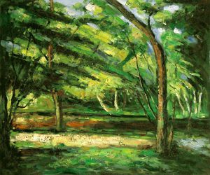 The Etang de Soeurs at Osny -   Paul Cezanne Oil Painting