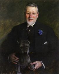 Mr. Francis Guerin Lloyd -   William Merritt Chase Oil Painting