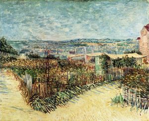 Vegetable Gardens in Montmartre II - Vincent Van Gogh Oil Painting
