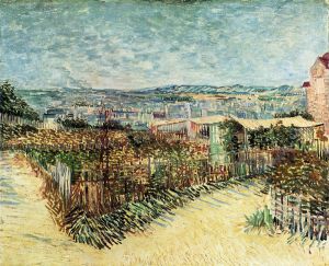 Vegetable Gardens in Montmartre II -  Vincent Van Gogh Oil Painting