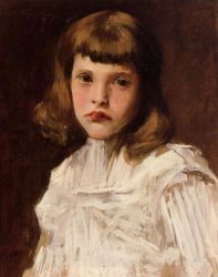 Portrait of Dorothy - William Merritt Chase Oil Painting Mary Cassatt Oil Painting