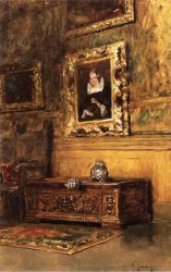 Studio Interior -  William Merritt Chase Oil Painting