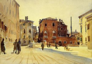 Campo Dei Gesuiti -  John Singer Sargent oil painting