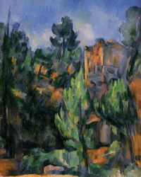 The Bibemus Quarry - Paul Cezanne Oil Painting