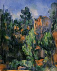 The Bibemus Quarry -  Paul Cezanne Oil Painting