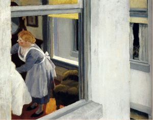 Apartment Houses - Edward Hopper Oil Painting