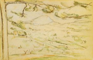 The Arc Valley - Paul Cezanne Oil Painting