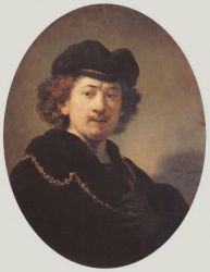 Self Portrait 13 - Rembrandt van Rijn Oil Painting