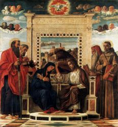 Pesaro Altarpiece II - Giovanni Bellini Oil Painting