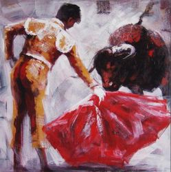 Dancing Man and Woman 3 - Oil Painting Reproduction On Canvas