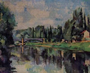 Bridge over the Marne -   Paul Cezanne Oil Painting