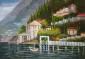 View of Positano - Oil Painting Reproduction On Canvas