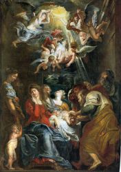 Circumcision of Christ - Peter Paul Rubens oil painting