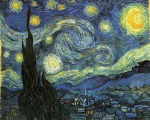 The Starry Night VI -  Vincent Van Gogh Oil Painting