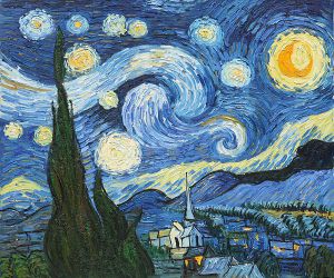 Starry Night IV - Vincent Van Gogh Oil Painting
