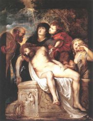 The Deposition - Peter Paul Rubens oil painting