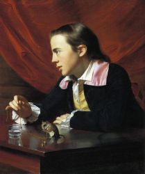 Boy with a Squirrel -  John Singleton Copley Oil Painting