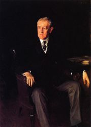 President Woodrow Wilson - John Singer Sargent Oil Painting