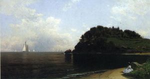 On Long Island Sound - Alfred Thompson Bricher Oil Painting