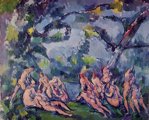 The Bathers III -  Paul Cezanne oil painting
