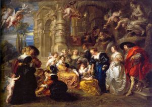 Love Garden -  Peter Paul Rubens oil painting