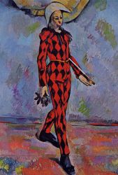 Harlequin II -  Paul Cezanne Oil Painting