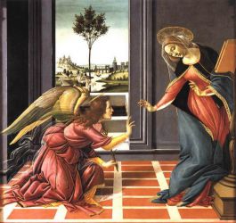 Cestello Annunciation - Sandro Botticelli oil painting