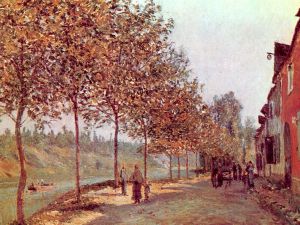 Morning in June - Alfred Sisley Oil Painting