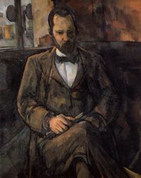 Portrait of Ambroise Vollard -   Paul Cezanne Oil Painting