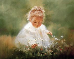 Spring Innocence - Donald Zolan Oil Painting