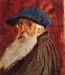 Self Portrait III - Camille Pissarro Oil Painting