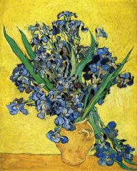 Still Life with Irises - Vincent Van Gogh Oil Painting