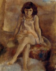 Seated Woman IV - Oil Painting Reproduction On Canvas