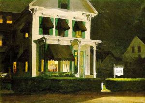 Rooms for Tourists -   Edward Hopper Oil Painting