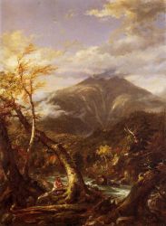 Indian Pass-Tahawus - Thomas Cole Oil Painting