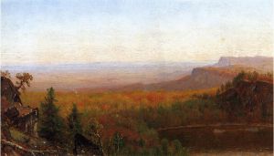 Shawangunk Vista - Thomas Worthington Whittredge Oil Painting
