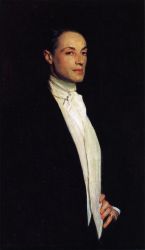 Sir Philip Sasson (Phillip Albert Gustave David Sasson) -  John Singer Sargent Oil Painting