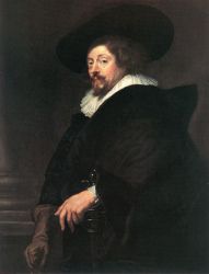 Self-portrait - Peter Paul Rubens Oil Painting