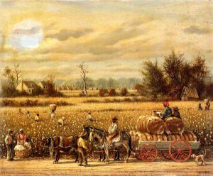 Picking Cotton - William Aiken Walker Oil Painting