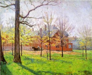 Talbott Place - Theodore Clement Steele Oil Painting