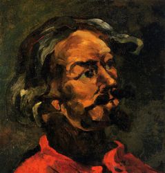 Portrait of Achille Emperaire - Paul Cezanne Oil Painting