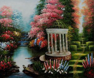 The Garden of Prayer - Oil Painting Reproduction On Canvas
