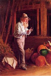 Harvest Time - Thomas Waterman Wood Oil Painting