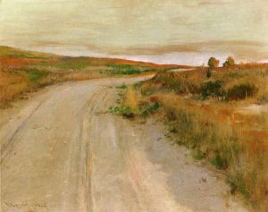 At Shinnecock Hills -   William Merritt Chase Oil Painting