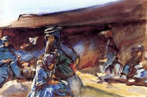 Black Tent -   John Singer Sargent oil painting