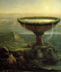 The Titan's Goblet - Thomas Cole Oil Painting