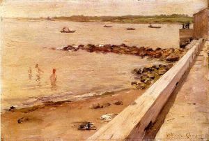 The Bathers -  William Merritt Chase Oil Painting